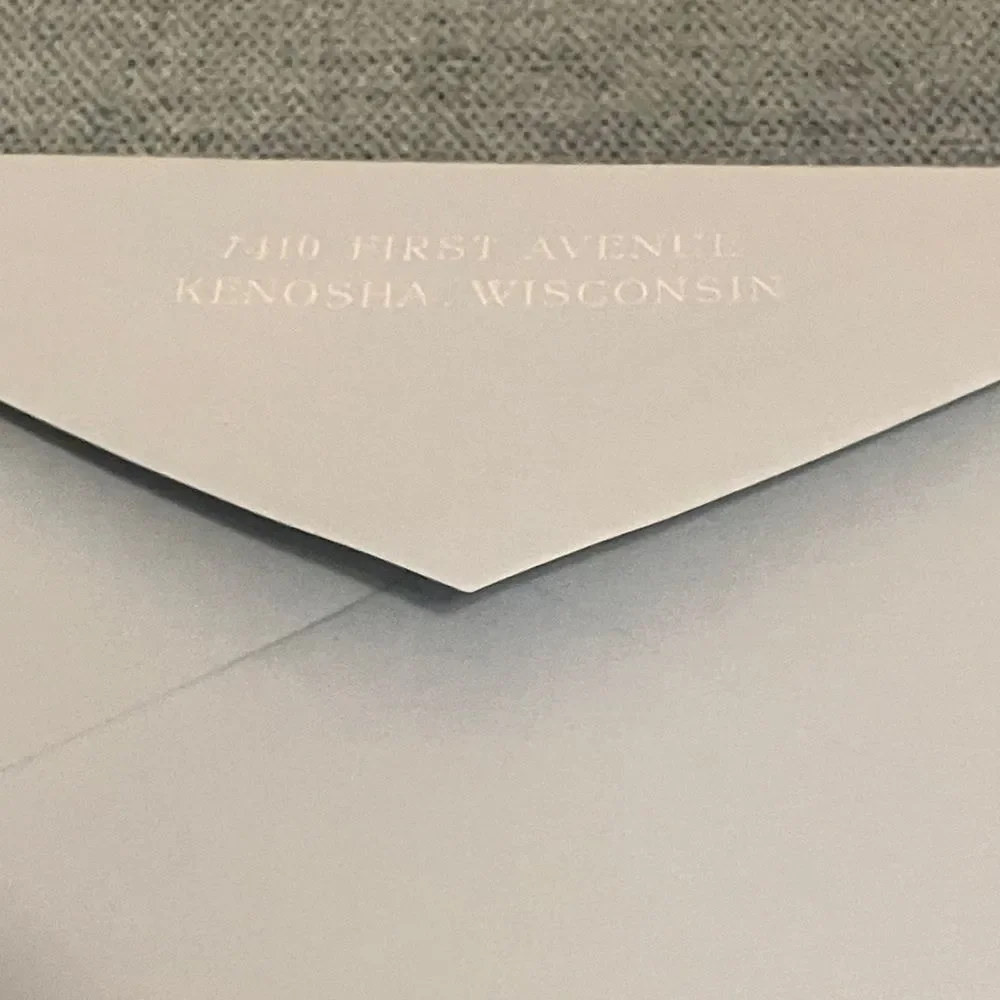 4 Blue Envelopes